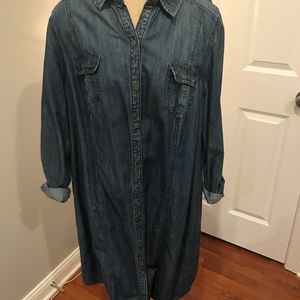 Lane Bryant Denim Dress